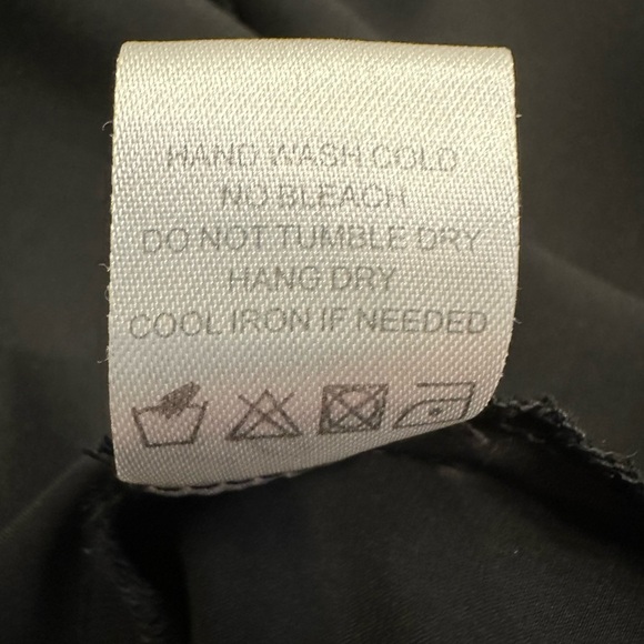 Loves + Friends Black Asymmetrical Dress - Picture 6 of 7